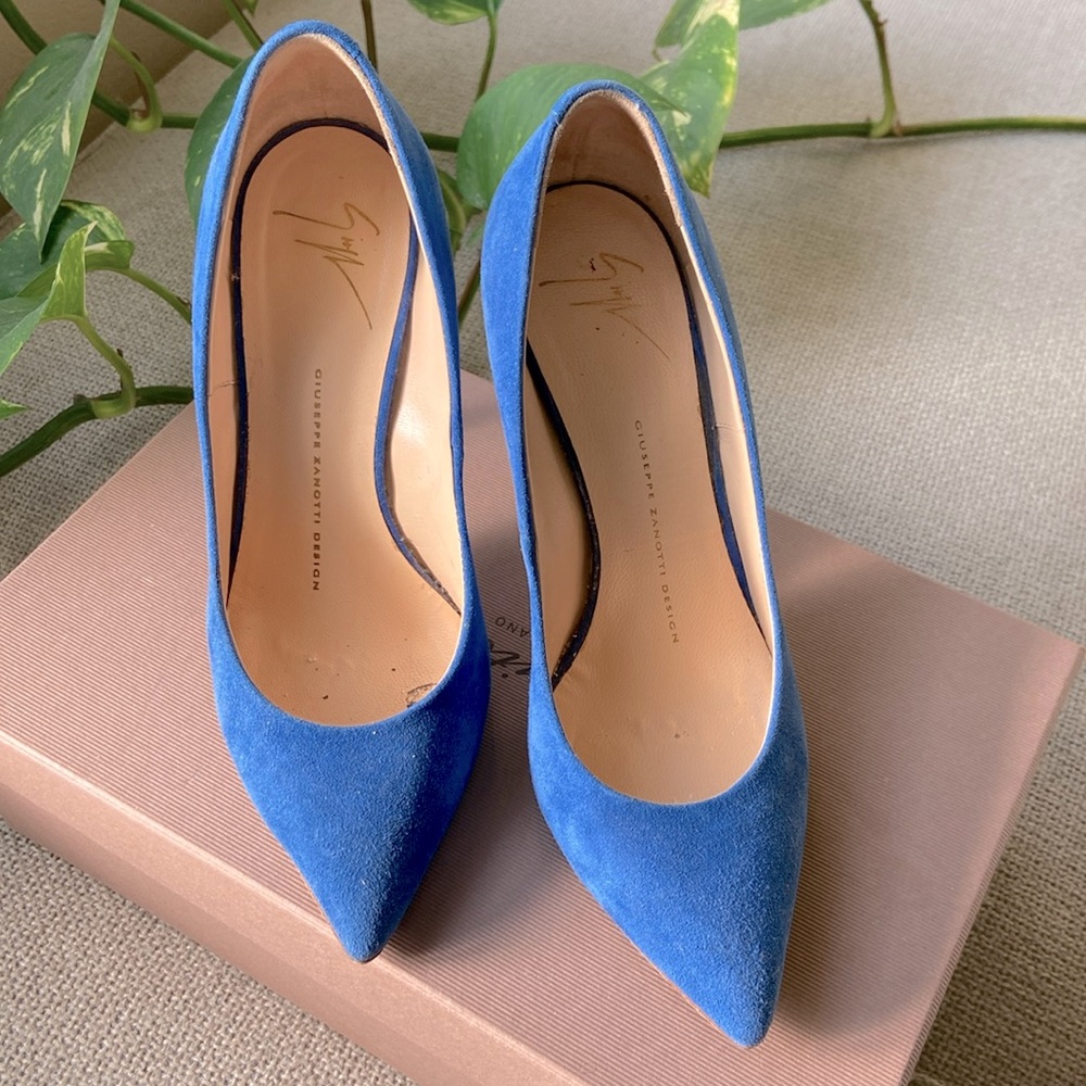 Giuseppe Zanotti | Cobalt Blue Stilettos (Sz 37.5)